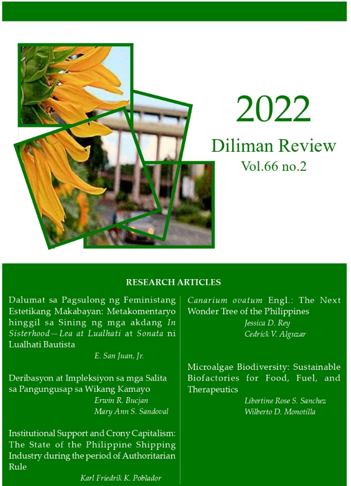 Diliman Review Vol 66 No. 2 2022 – UP College of Social Sciences and ...
